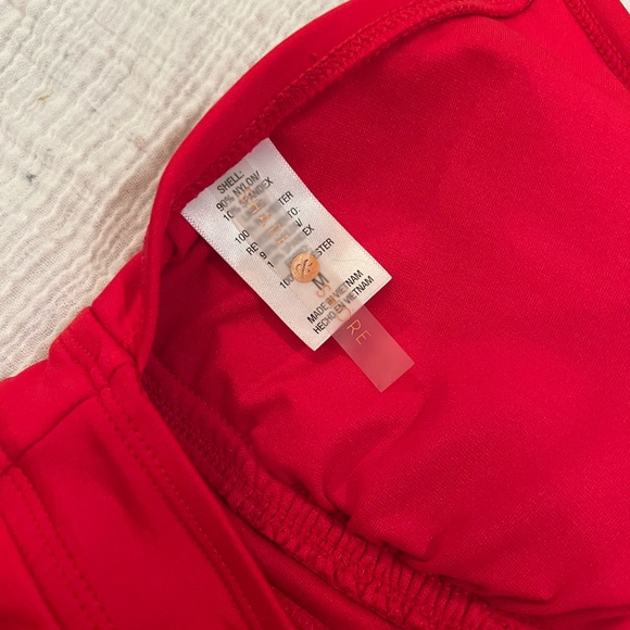 Shade & Shore Red One Piece Swimsuit M Medium - Picture 5 of 5